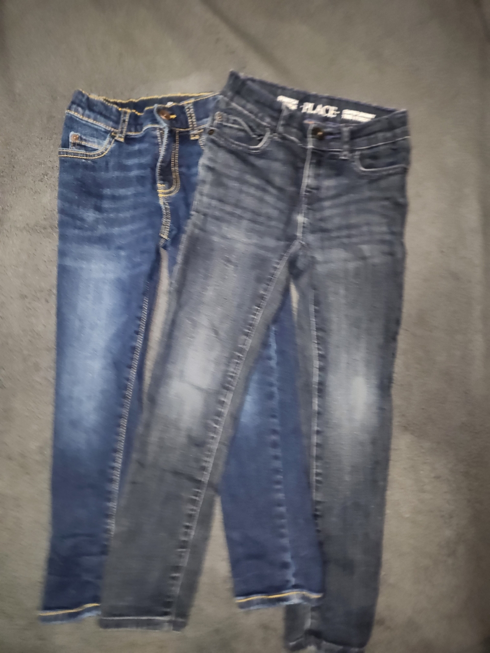 The Children's Place Boys' Blue Skinny Jeans - Washed Indigo